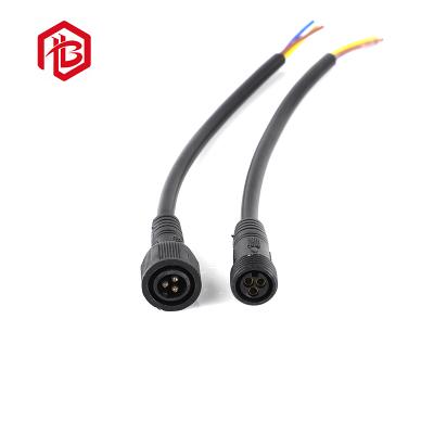 China Factory Waterproof Automotive Electrical Wire Connector IP67 Male Female Type M15 - 2 3 4 Pin Connectors for sale