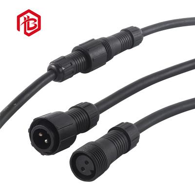 China M19 Circular 2 Pin IP67 Automotive High Quality Waterproof Nylon Male Female Connector for sale