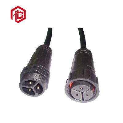 China Waterproof M25 2 pin power aviation marine power connector for garden light for sale