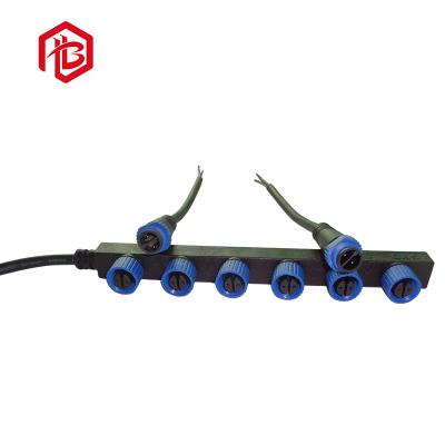 China Automotive 2 Terminal 3 4 5 6-Terminal Connector Power Cable IP67 IP68 Distribution Cord M15 Series Waterproof for sale