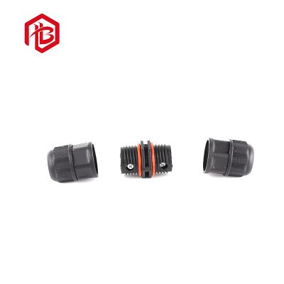 China Automotive factory price and good quality male-female waterproof connector IP67 L shape connector for sale