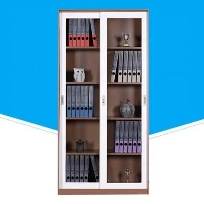 China Modern Narrow Sliding Door Office Side Steel Filing Cabinet for sale