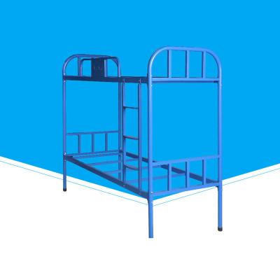 China Metal School Furniture Foldable Loft Bed With Desk for sale