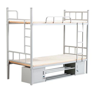 China High Otemperature Resistance Metal School Furniture Double Deck Couch Bed Frame for sale