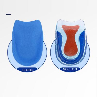 China Longtime Invisible Half Heel Silicone Men And Women Cushioning Cushion for sale