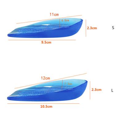 China New X/O-Shaped Leg Correction Silicone Invisible Positive Heel Pad Adult Ring Leg Correction Insole for sale