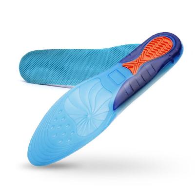 China Mesh Breathable Insole Sweat-Wicking Shock-Absorbing Professional Sports Basketball Insole Invisible Insole for sale