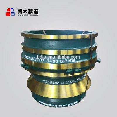 China energy & Mining apply to Nordberg gp300 bowl liner cone crusher wear parts nordberg mantle and concave for sale