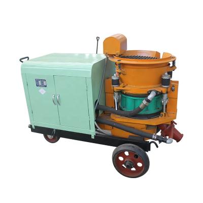 China Tunnel or road bridge slope shotcrete support working after-sales service provided mini dry and wet mix shotcrete machine for sale for sale