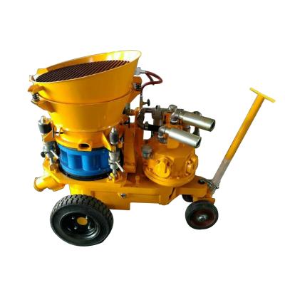 China Culverts CE Certificate Factory Passed Dry Mix Direct Dustless Shotcrete Machine for sale