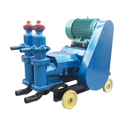 China High Efficient Dual Hydraulic Construction Cylinder Piston Cement Grout Pump Mud Injection Machine Mortar Pump for sale