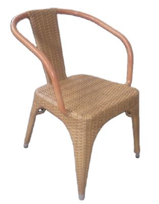 China Modern Panic Chair And Table Rattan Wicker Material Aluminum Chair for sale