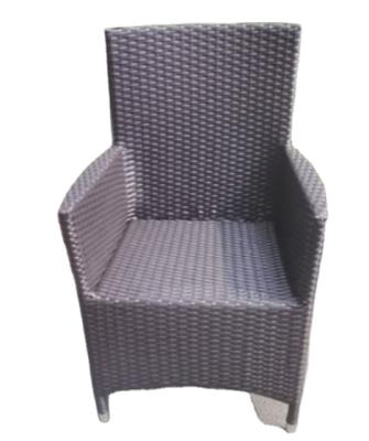 China Industrial Plastic Wicker Stackable Chairs Outdoor Rattan Cafe Milk Juice Shops Dining Chair for sale