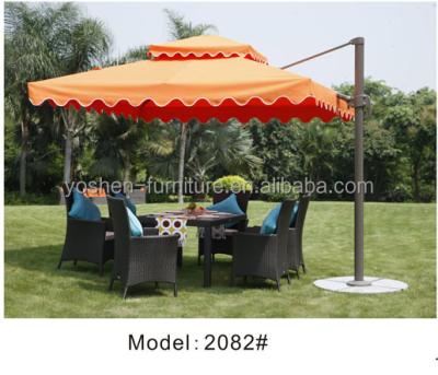 China Contemporary Aluminum Garden Furniture Umbrella for sale