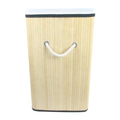 China Sustainable Shop Basket Extra Large Storage Basket Box for Hotel Handmade, Natural Woven Bamboo Detachable YDZ201-18 Less than 5 Days for sale