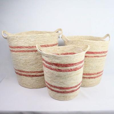 China Sustainable Weave Basket, Storage Woven Weaving Basket in Handmade Kitchen Vegetable Plankton Natural Storage Baskets, All-Season 100 Natural Woven Sets for sale