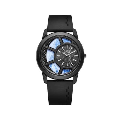 China Waterproof New SAGA 2020 Watch Men's SPACE Series Quartz Movement Wrist Watch Gift Slim And Light Gift Watch for sale