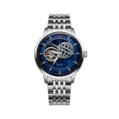 China High Quality Luxury Water Resistant SAGA 13702 Mens Mechanical Watch With Japanese Movement for sale