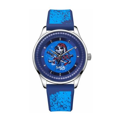 China Water Resistant SAGA Sports Boys Wrist Watch Fashion Hand Sport Watch Stainless Steel Waterproof Watch For Boy 2021 for sale