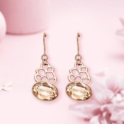 China Newest Summer Romantic Stainless Steel Trendy SAGA Circle Hoop Earrings Set For Women 2021 for sale