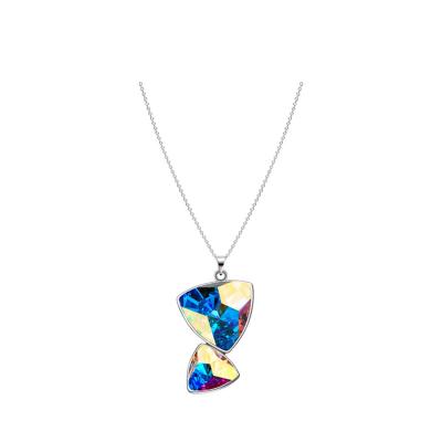 China Stone in Design Stone SAGA 00138 Mothers Day Elegant Stone in Design Stone Women's Butterfly Diamond Jewelry Necklace for sale