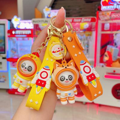 China Cute New Key Holder PVC Metal Key Chains Metal Key Chains Accessories Pendant Cute for sale