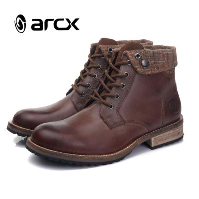 China ARCX Anti-Slippery Waterproof Street Boots Motorcycle Urban Motorcycle Shoes Boots Motorcycle Boots Waterproof for sale