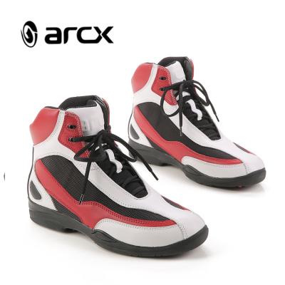 China ARCX Anti-slippery Motorcycle Look Motorcycle Boots Urban And Casual Short Boots And Shoes Motorcycle Riding Shoes for sale