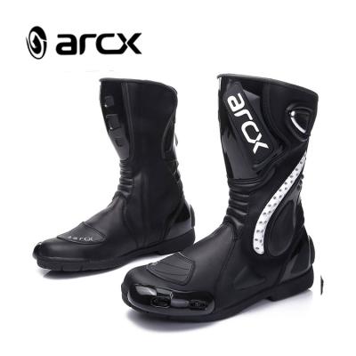 China ARCX Anti-Slippery Boots Motocross Racing Shoes Motorcycle Boots Racing Boots Motorcycle Riding Shoes for sale