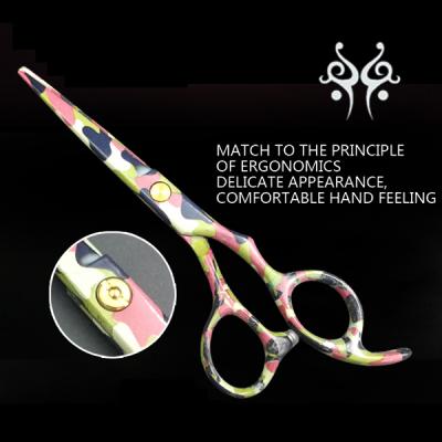 China Hair Cutting Scissors QJ-HC43 New Arrival Colorful Barber Shop Equipment For Hair Cutting for sale