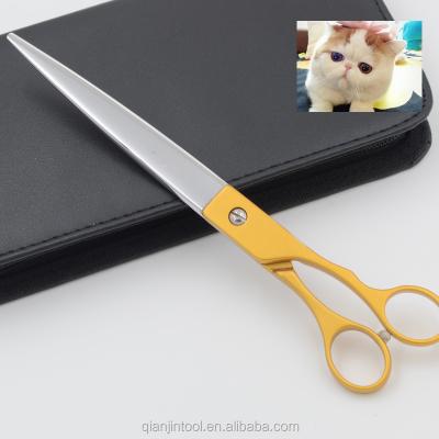 China Sustainable Head Grooming Tools PRO RAINBOW STRAIGHT SHEARS SCISSORS Dog Cat SIZES for sale