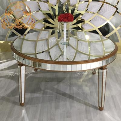 China Discount Price Modern Cheap Metal Frame Round Dining Tables With Chair for sale