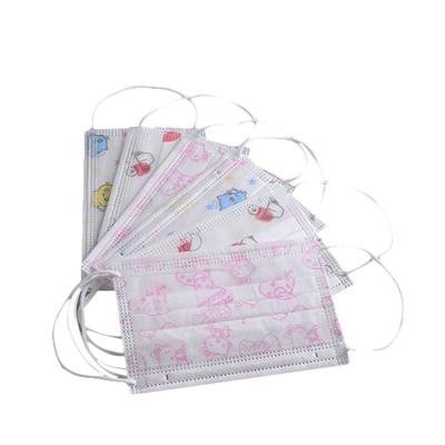 China Kids Disposable Disposable Medical Face Mask Customization Pattern Medical Mask For Children for sale