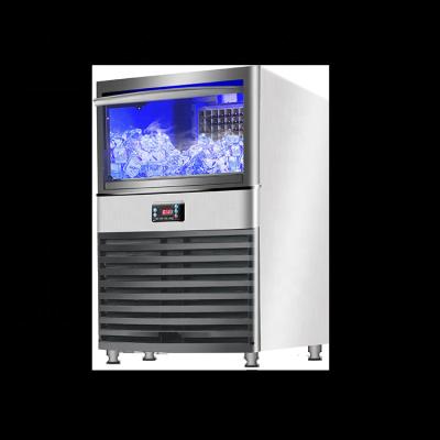 China Onilce commercial commercial ice maker, clear cube ice, 40KG/24H, stainless steel ice maker with 18KG capacity, automatic ice maker for sale