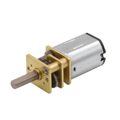 China Smart Car 6v DC Gear Motor Reducer China Supply Transmission Gear Smoother Reducer Motor Low Speed ​​Motor DC Gear for sale