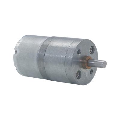 China High Torque 6v 12v 24v China Manufacture JGA25-310 Dc Gear Motor Totally Enclosed Metal Gear Dc Motor for sale