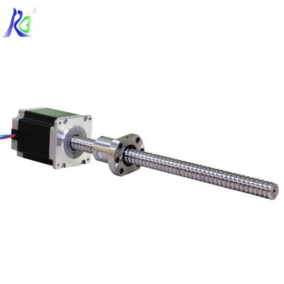 China CE 1.8 GP 2 Phase Bipolar Screw Ball Step Motor Linear Stepper Motor Hybrid Linear GP 3A Degree NEMA 23 Motors NEMA 23 (56.4X56.4mm) for sale