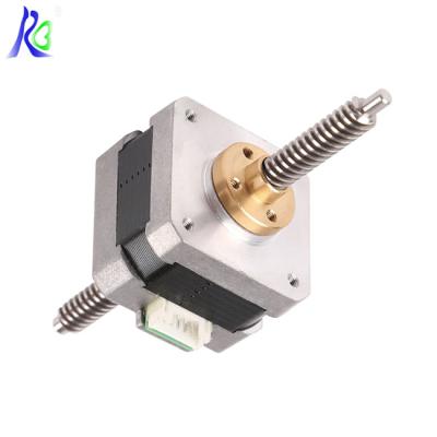 China 3D Printers 2-wire Phase 4 High Precision Stepper Motor Trigger NEMA 17 Non Captive Stepper Motor Mini Linear Actuator for sale