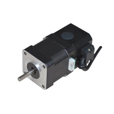 China 1.8 Degree Mini 42mm 17/23 Hi-Torque NEMA Stepper Motor With 12V Brake 42*42*40 for sale