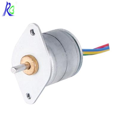 China Tiny Micro Stepper Permanent Magnet Printers 18 Stepper Motor 15mm Of Degree With CE And RoHs for sale