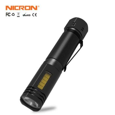 China NICRON WL81 HOT SALE Slim Rechargeable Work Flashlight LED Flood Spot Work Light for sale