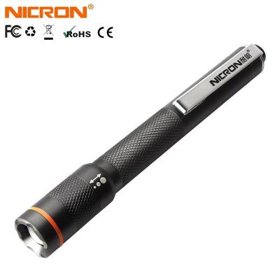 China Tactical Portable NICRON F72 2AAA EDC Pen Light Slim Portable Focus For Inspection Emergency for sale