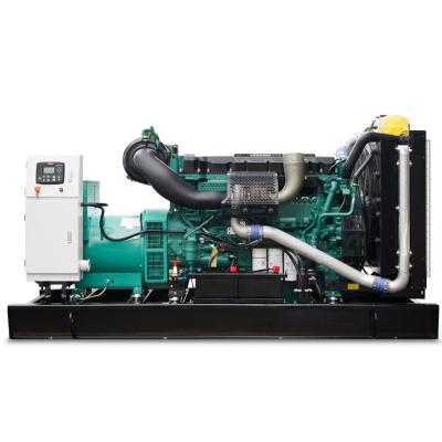 China Silent diesel generator factory 280kw 350kva EPA approved engine Volvo TAD1351GE standby genset price 3100mm*1150mm*1600mm for sale