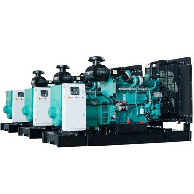 China WellPower 500kva silent type generator price 400kw diesel genset power station with Cummins Engine KTA19-G2 3400mm*1680mm*2050mm for sale