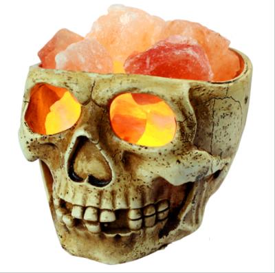 China Wholesale Decoration Crystal Rock Lamp Prices USB Hymilanian Cordless Himalayan Skull Salt Lamp Europe for sale