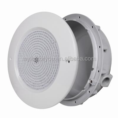 China LANDSCAPE IP68 35w RGB Material ABS Material Remote Control Color Changing Led Underwater Swimming Pool Lights Non Grounded Swimming Pool Light for sale