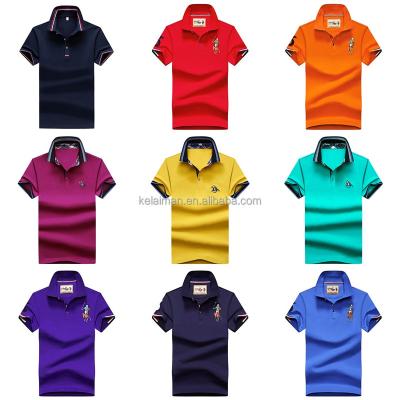 China Anti-Wrinkle Wholesale Men's Short Sleeve Polo T-shirt 2022 New Men's High Quality Spring/Lapel Shirts Summer Business Casual Dress for sale