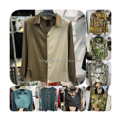 China Pure silk ladies anti-pilling poplin women blouse new spring casual good quality wholesale fashion long and momme shirt 19 for sale