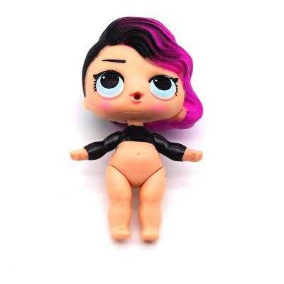 China Cute Baby Mini Toy PVC Silicone Material - Doll For Sale Mini Doll Toys OEM Baby - Doll For Kids Play for sale