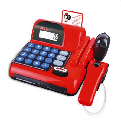 China Supermarket Kids Grocery and Cashier Plastic Cash Register Market Stand Amusement Shopping Pretend Play Toys for sale